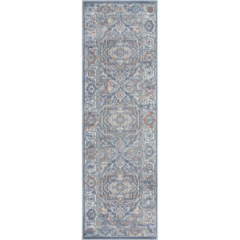 Allegra Oriental Medallion Indoor Area Rug