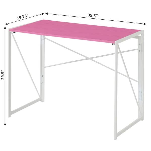 dimension image slide 4 of 6, Porch & Den Demi Minimalist Folding Desk
