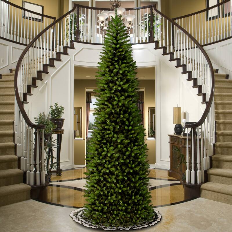 National Tree Company 14 ft. Kingswood Fir Pencil Tree - 14 Foot - 14 Foot - Green