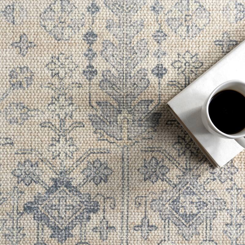 Flora Wool and Cotton Area Rug