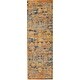 preview thumbnail 10 of 22, Nourison Passion Distressed Persian Antique Gold Teal Area Rug