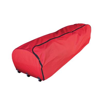 Red Rolling Christmas Tree Storage Bag for Trees