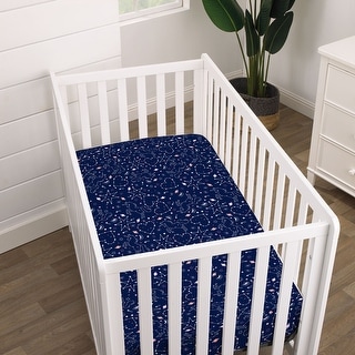 NoJo Celestial Unicorn Crib Sheet