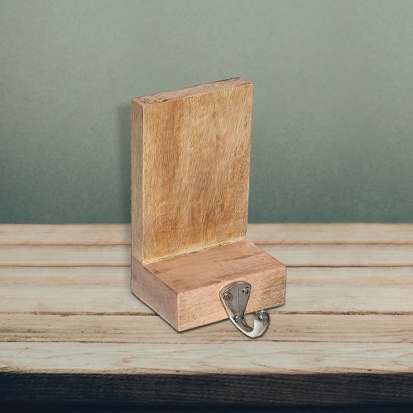 Christmas Natural Wood Stocking Holder Bed Bath & Beyond 38431482