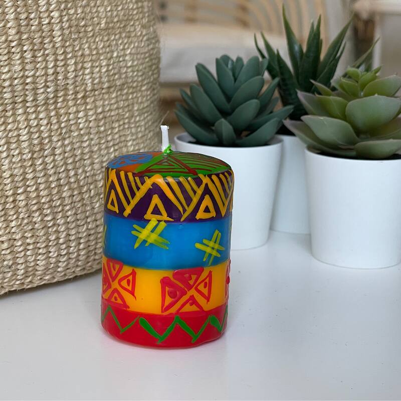 Set of 3 Handmade Shahida Votive Candles with Giftbox (South Africa)