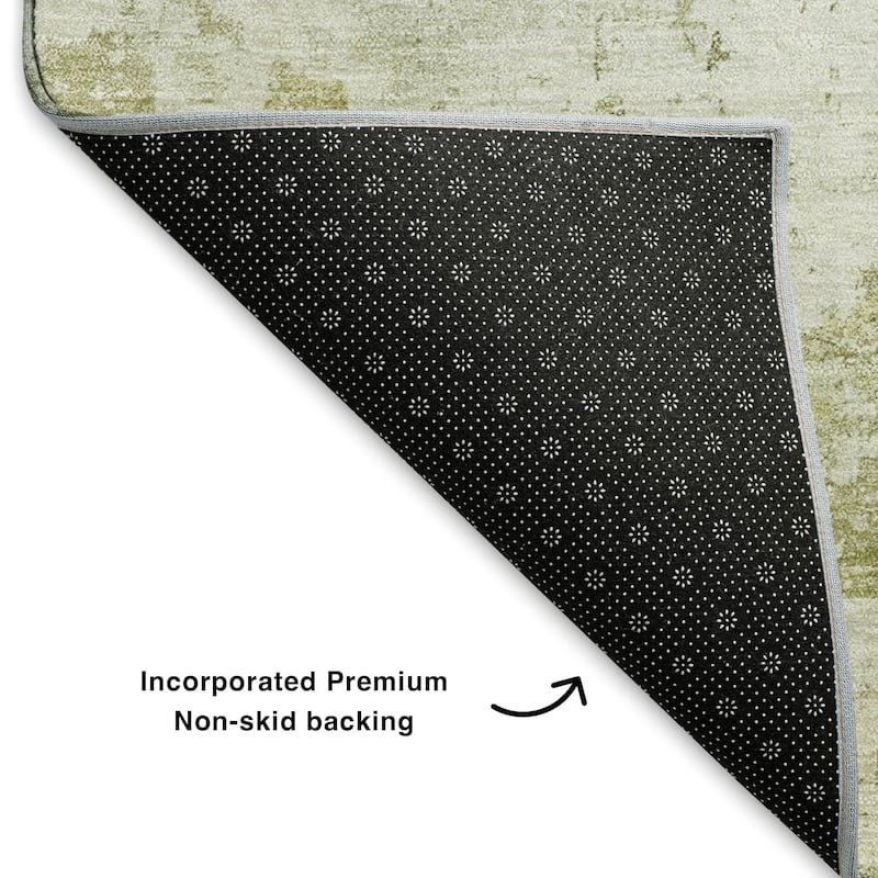 Premium Washable Super Soft Abstract Glam Mayfield Rug