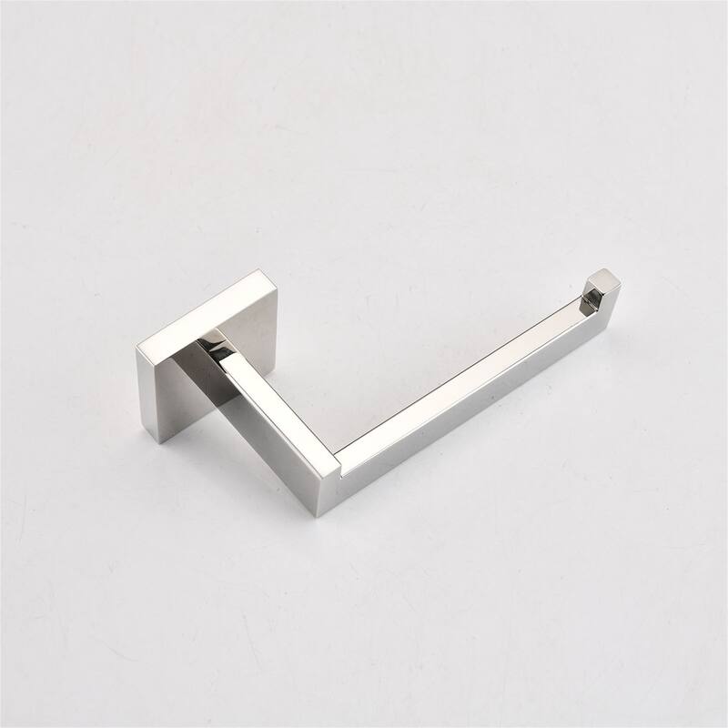 Wall Mount 4 Piece Bathroom Hardware Set Polished Chrome Bathroom Accessories Set Stainless Steel Towel Holder Bar Set