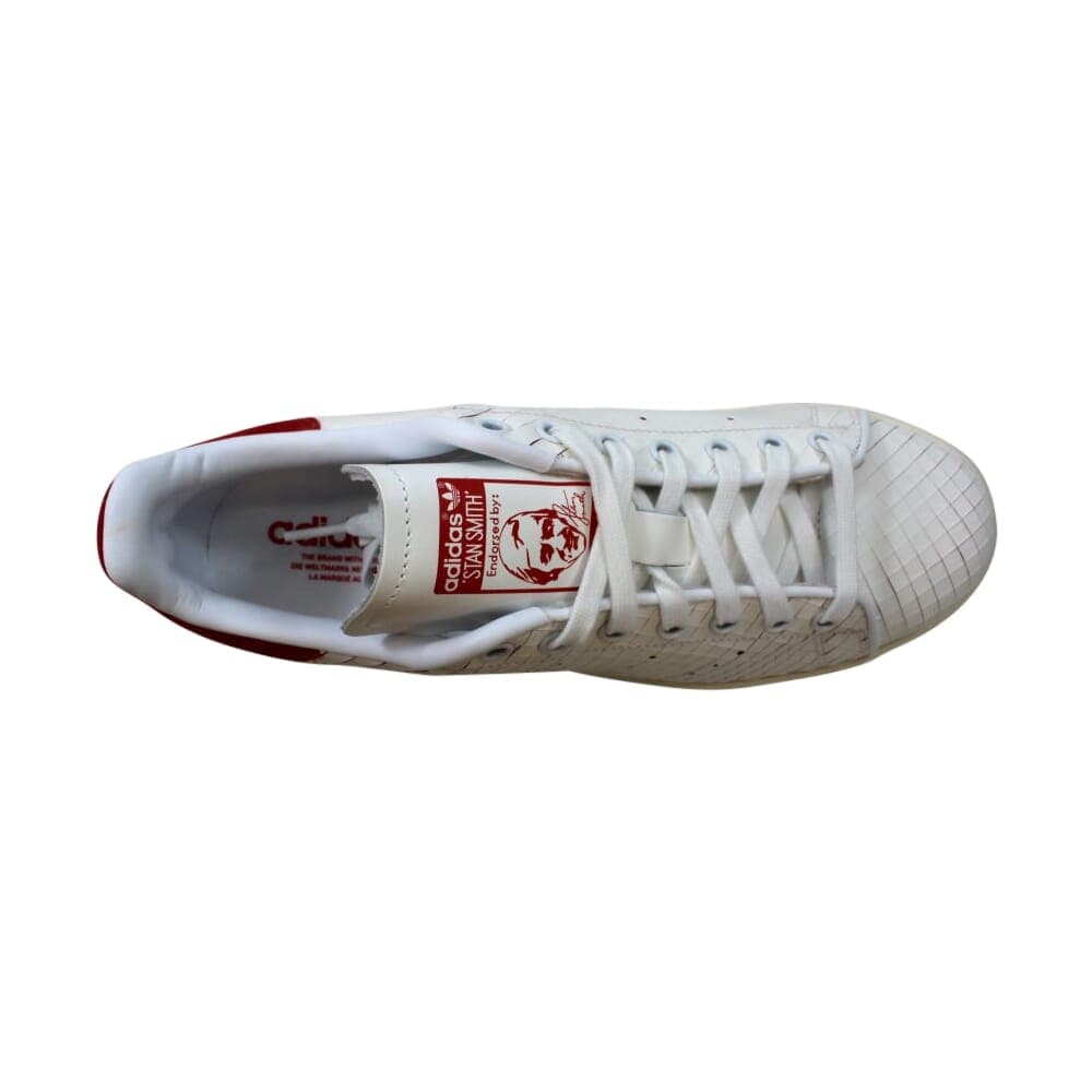 adidas stan smith white red