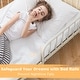 preview thumbnail 18 of 25, Twin Size Bed Frame with Headboard and Safety Side Guardrails-Black