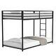 preview thumbnail 9 of 18, Twin over Twin Metal Bunk Bed