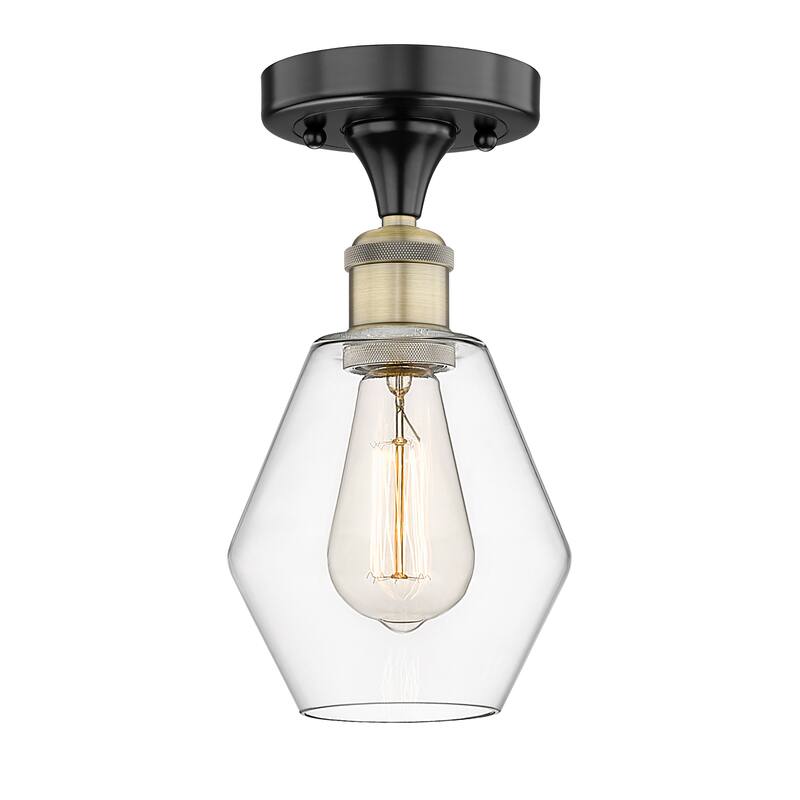 Innovations Lighting Cindyrella - 1 Light 6" Semi-Flush Mount