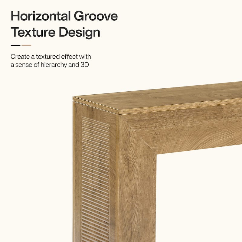 Wood Entryway Console Table, Sofa Table Behind Couch, Living Room Hallway Entrance Foyer