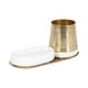 preview thumbnail 11 of 20, Kate and Laurel Koni 3 Piece Organization Set 3 Piece - Gold