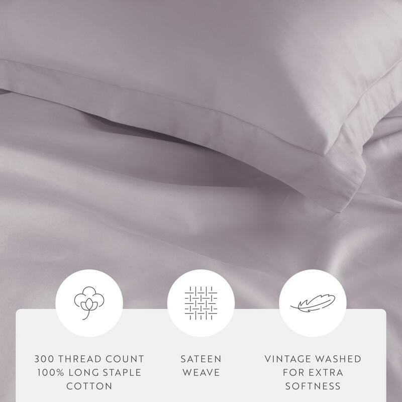 Becky Cameron Ultra Soft 100% Cotton Comforter & Duvet Cover Bundle