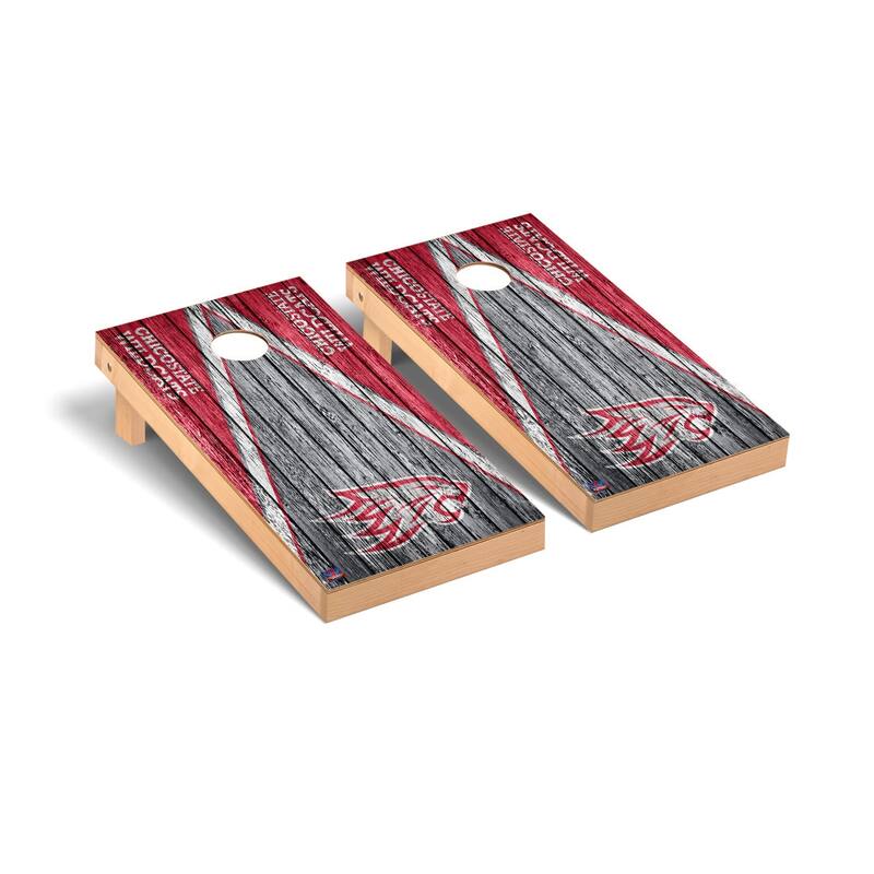 Chico State Wildcats Triangle Cornhole Board Set