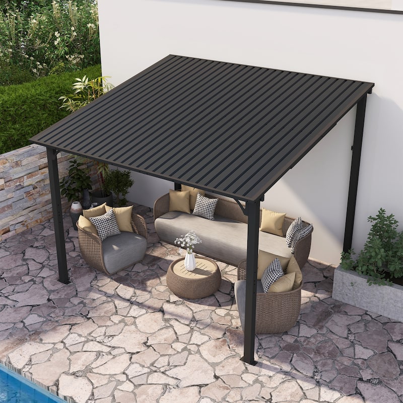 Outdoor Wall Mounted Gazebos Backyard Gazebo Awning