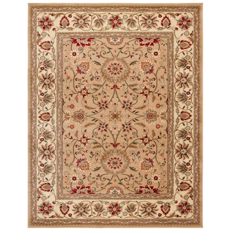 SAFAVIEH, Lyndhurst Marsha Traditional Area Rug - 8' x 10' - Beige/Ivory