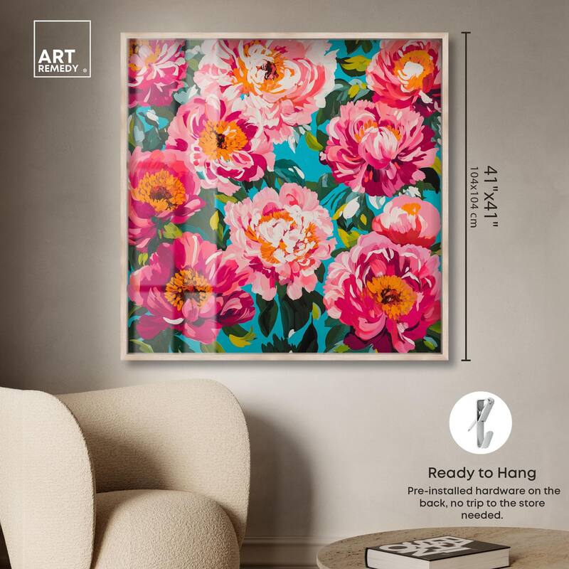 Maximalist Bloom Shadowbox by Art Remedy