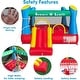 preview thumbnail 4 of 5, Funormous Educational Inflatable Bouncy House for Kids Outdoor Jump 'n Slide Bounce House for Kids Ages 3-8