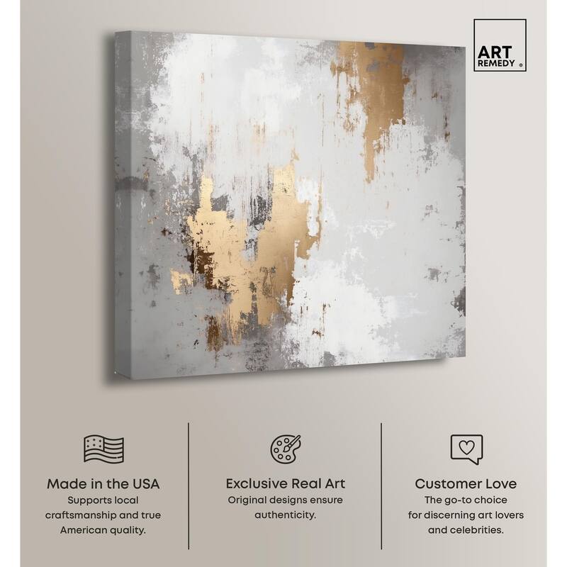 Ghostly Glimmer I Canvas by Art Remedy, Gallery Wrapped