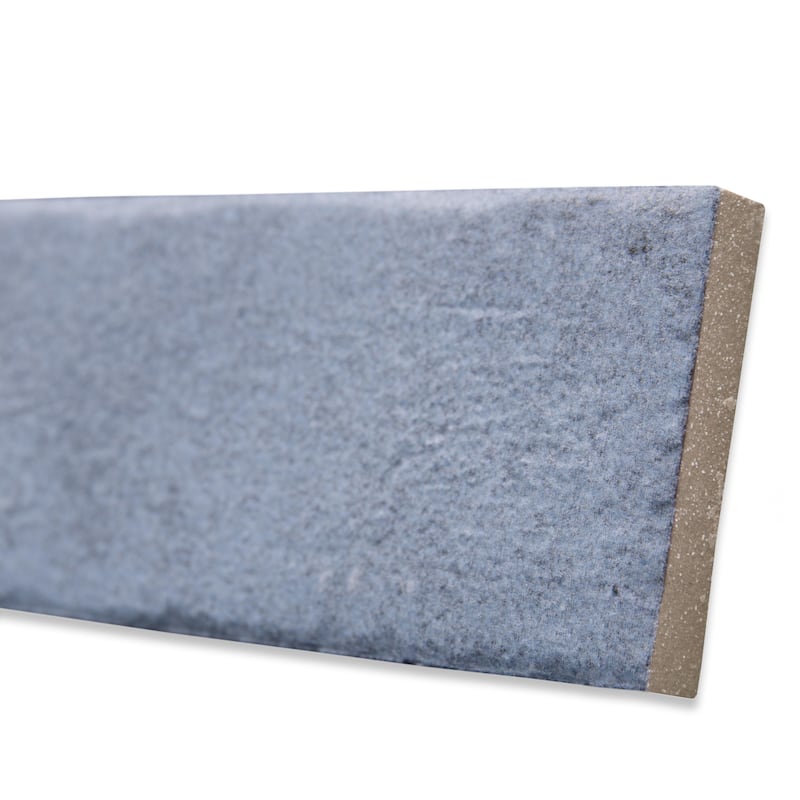 Merola Tile Tucson Blue 1-7/8" x 17-3/4" Porcelain Floor and Wall Tile