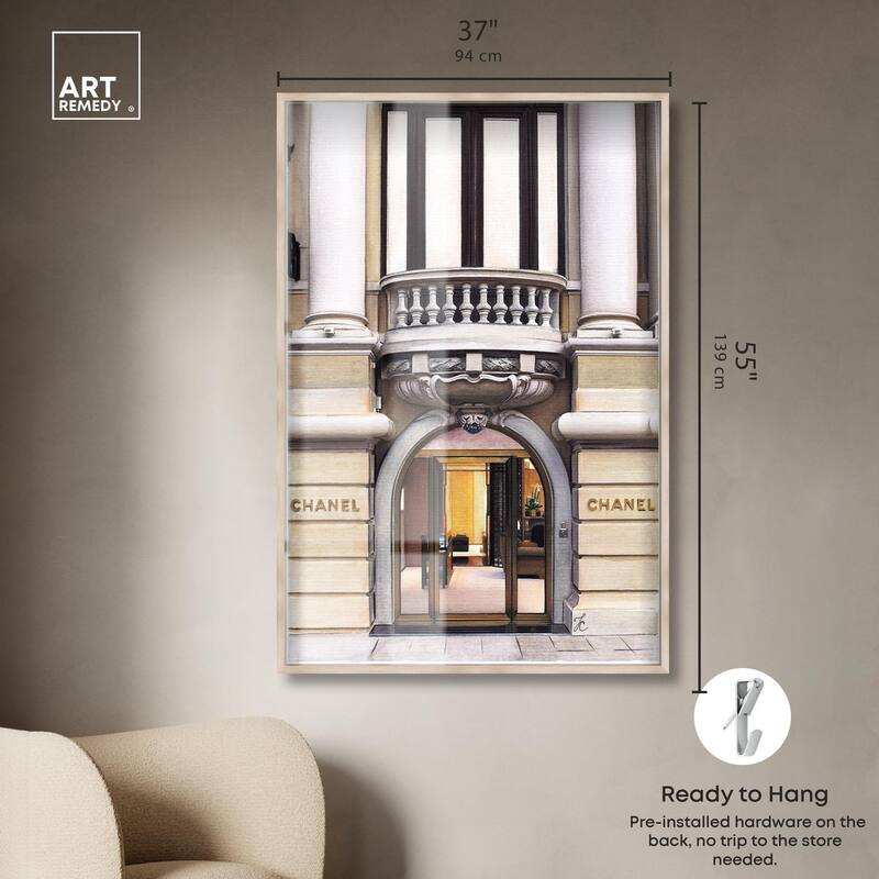 Expensive Store in Paris Shadowbox by Art Remedy