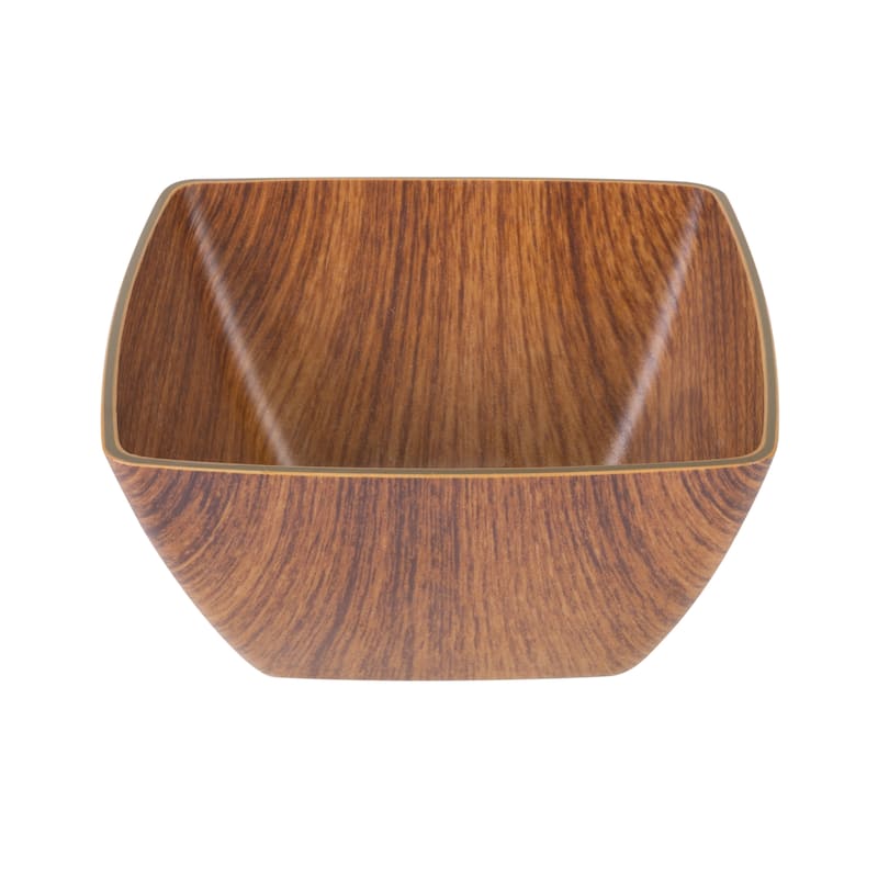 Luxe Party Mahogany Collection Square Serving Bowl