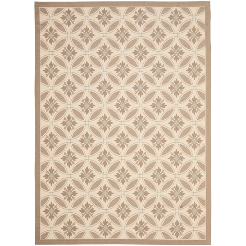SAFAVIEH Courtyard Walfriede Indoor/ Outdoor Waterproof Rug
