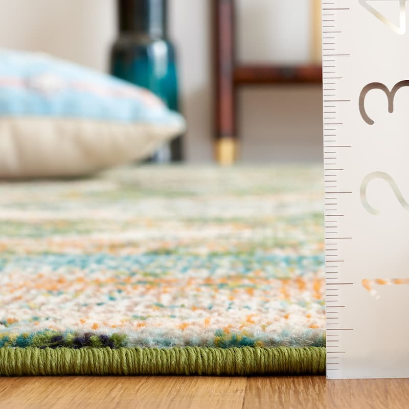 SAFAVIEH Madison Erlinda Vintage Boho Abstract Rug