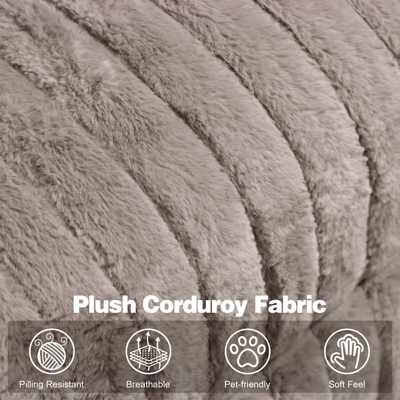 Rossetta Swivel Rocking Glider Power Recliner Chair with 24" Wide Seat & Type-C & USB Ports