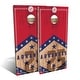 preview thumbnail 8 of 7, Arkansas State Flag 2.0 Outdoor Cornhole Board Set All-Weather 2x4 - Include ALL Accessories
