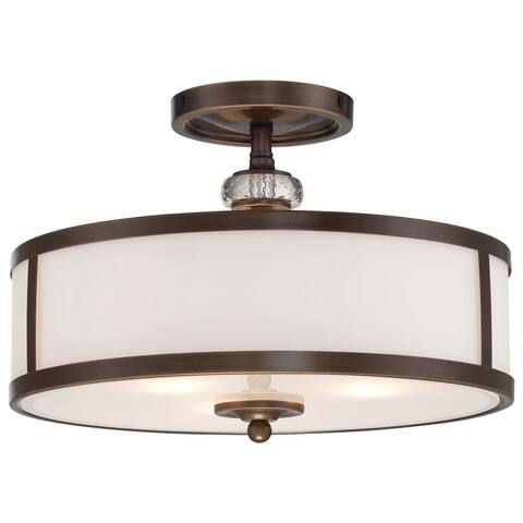Minka Lavery Thorndale 3 Light Semi Flush Mount