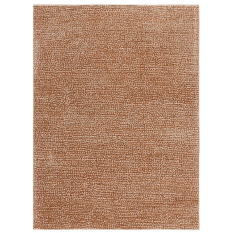 SAFAVIEH Hazel Erda Modern Contemporary Rug - 6' Square - Gold/Beige