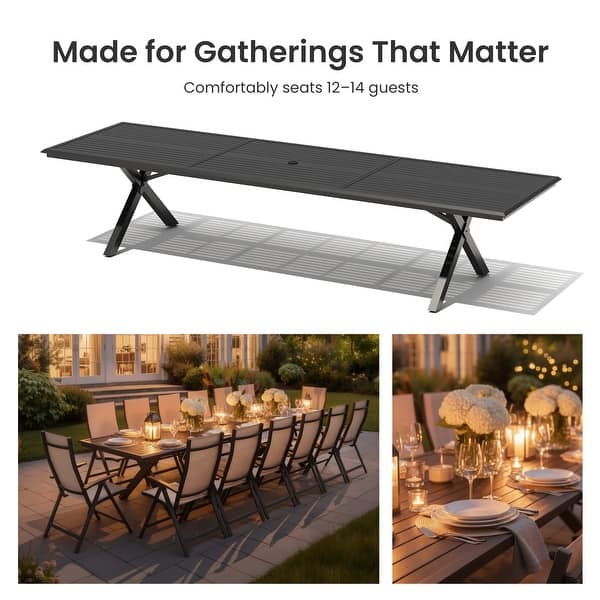 extended patio umbrella Extra Large Double-Sided Patio Umbrella 15x9 FT with Base, Twin Outdoor  Market Umbrella with Auto Tilt and Sandbags - On Sale - Bed Bath & Beyond