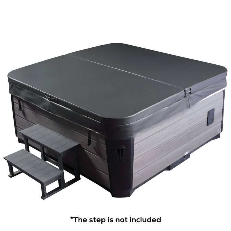EROMMY Luxury 6-Person Hot Tub – 51 Jets, Heated & Ozonated – Premium Family Spa with Cover