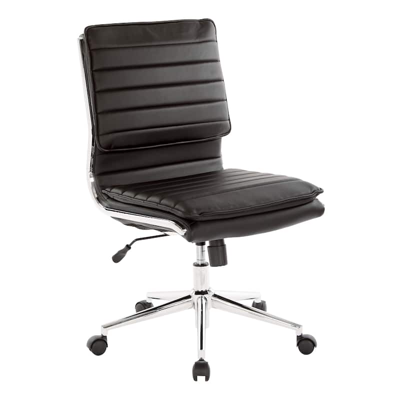 Armless Mid Back Professional Managers