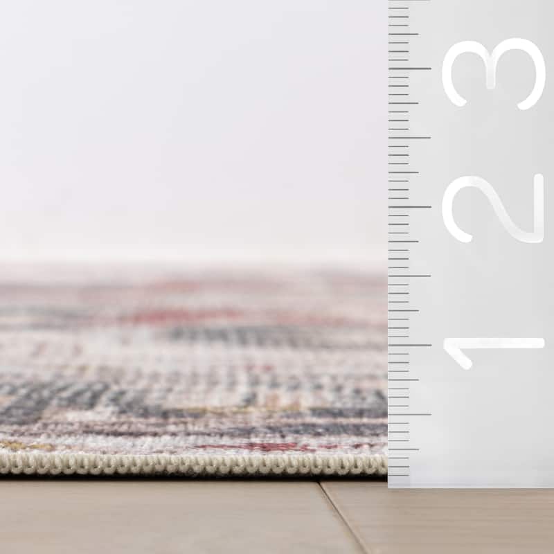 Nuloom Carolita SplashGuard Machine Washable Area Rug