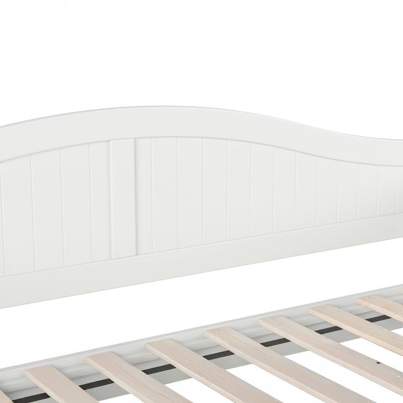 Nantucket Twin Wood Daybed with Twin Size Trundle