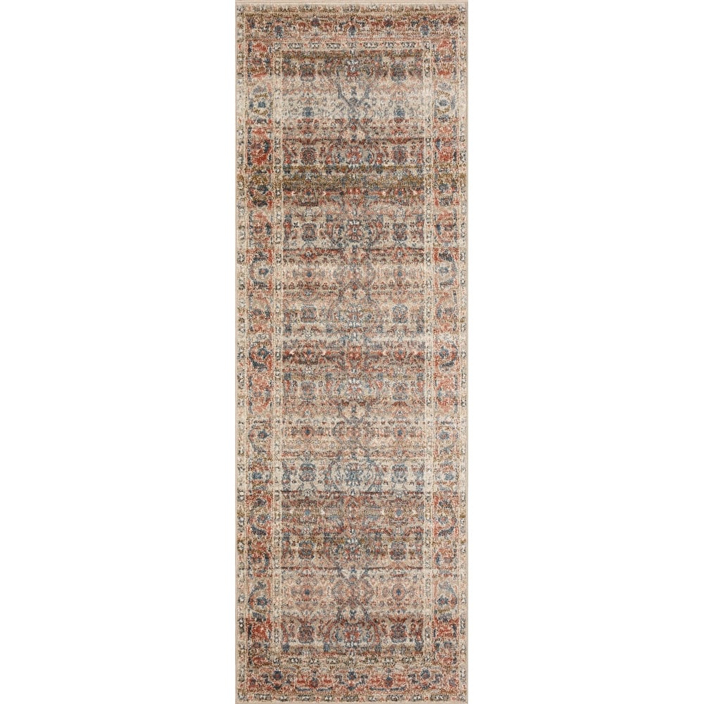 Alexander Home Valeria Distressed Traditional Persian Area Rug