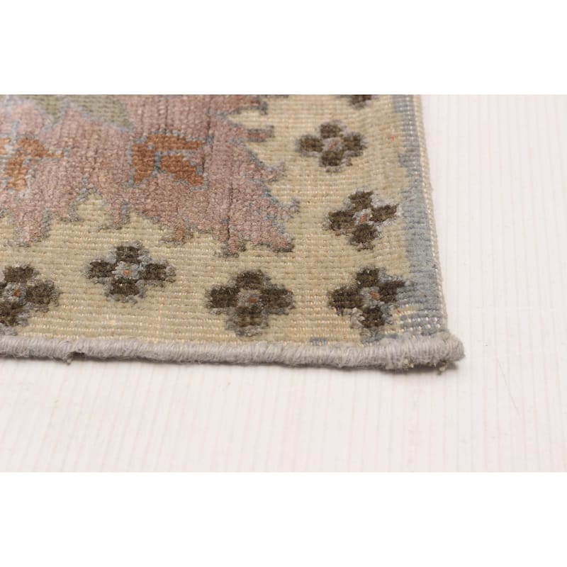 ECARPETGALLERY Hand-knotted Heritage Grey Silk, Wool Rug - 8'0 x 9'9