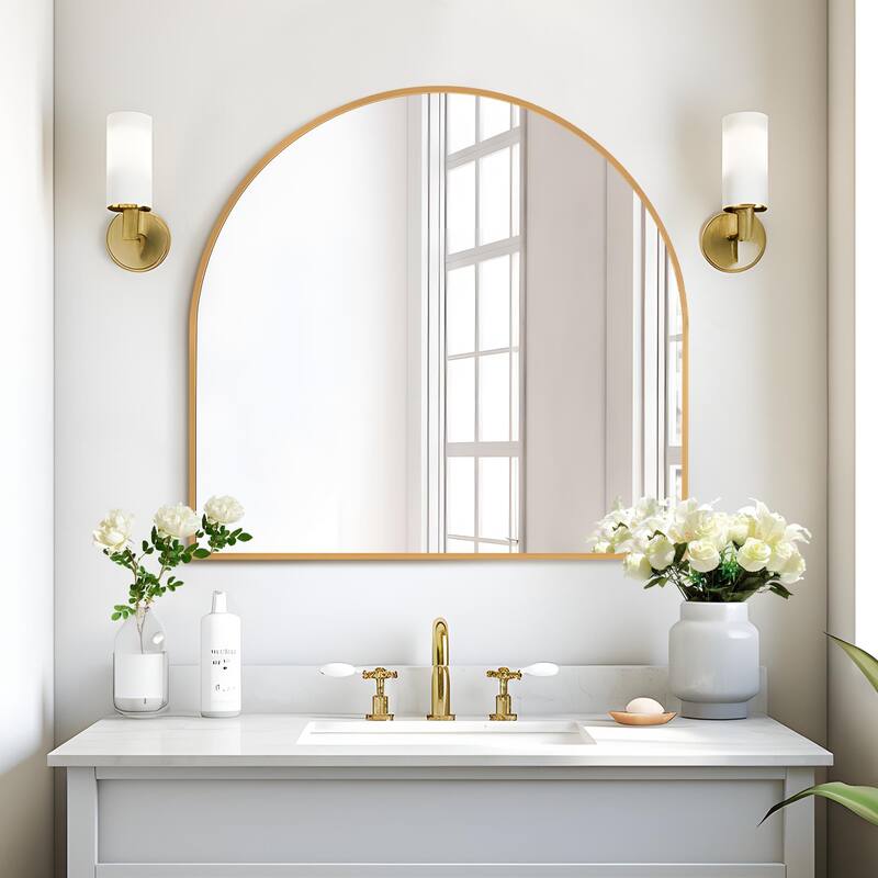 Modern Arch Wall Mirrors for Bathroom Vanity Mirror