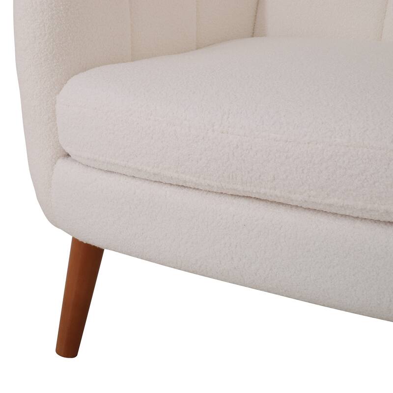 Bines Retro Accent Chair with Upholstered by Christopher Knight Home