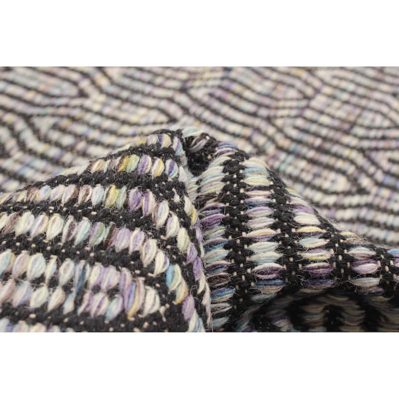 Sienna Black Rug 5'1" x 7'8" - 5'1 x 7'8