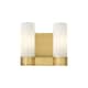 Option Brushed Brass / Matte White
