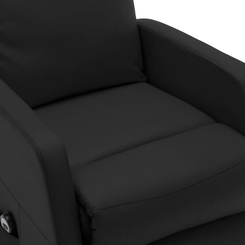 vidaXL Power Lift Recliner Electric Lift Chair for Home Theater Faux Leather - 26" x 35.8" x 42.1"