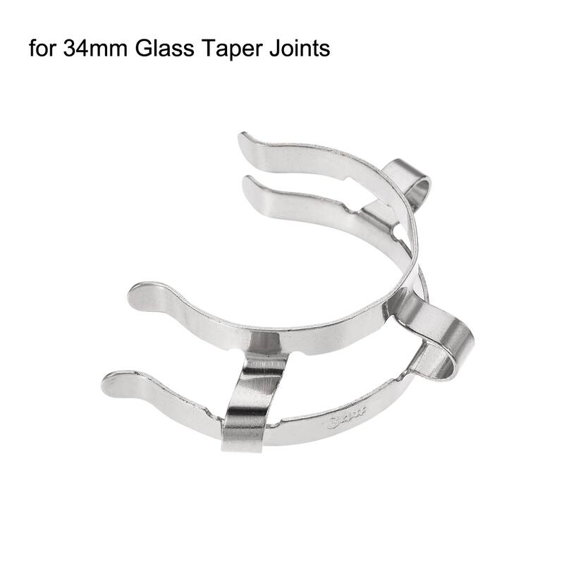 Joint Clip Lab Clamp for Glass Taper Joint Laboratory Tool 3Pcs