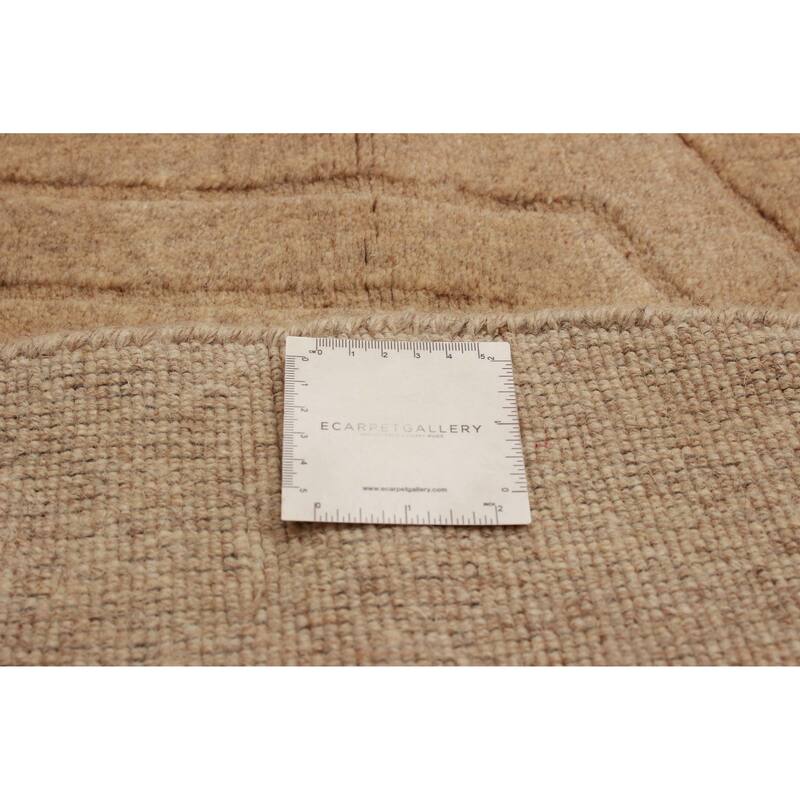 Kashkuli Gabbeh Beige Rug 4'0" x 4'0" - 4'0 x 4'0