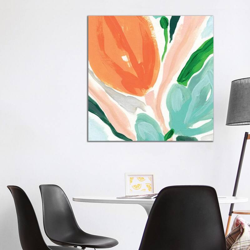 iCanvas "Primal Flora IV" by June Erica Vess Canvas Print - 37x37x1.5