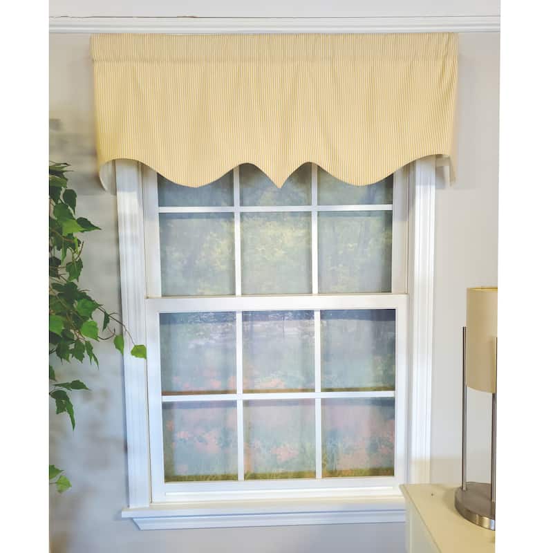 Pin Stripe Regal Valance