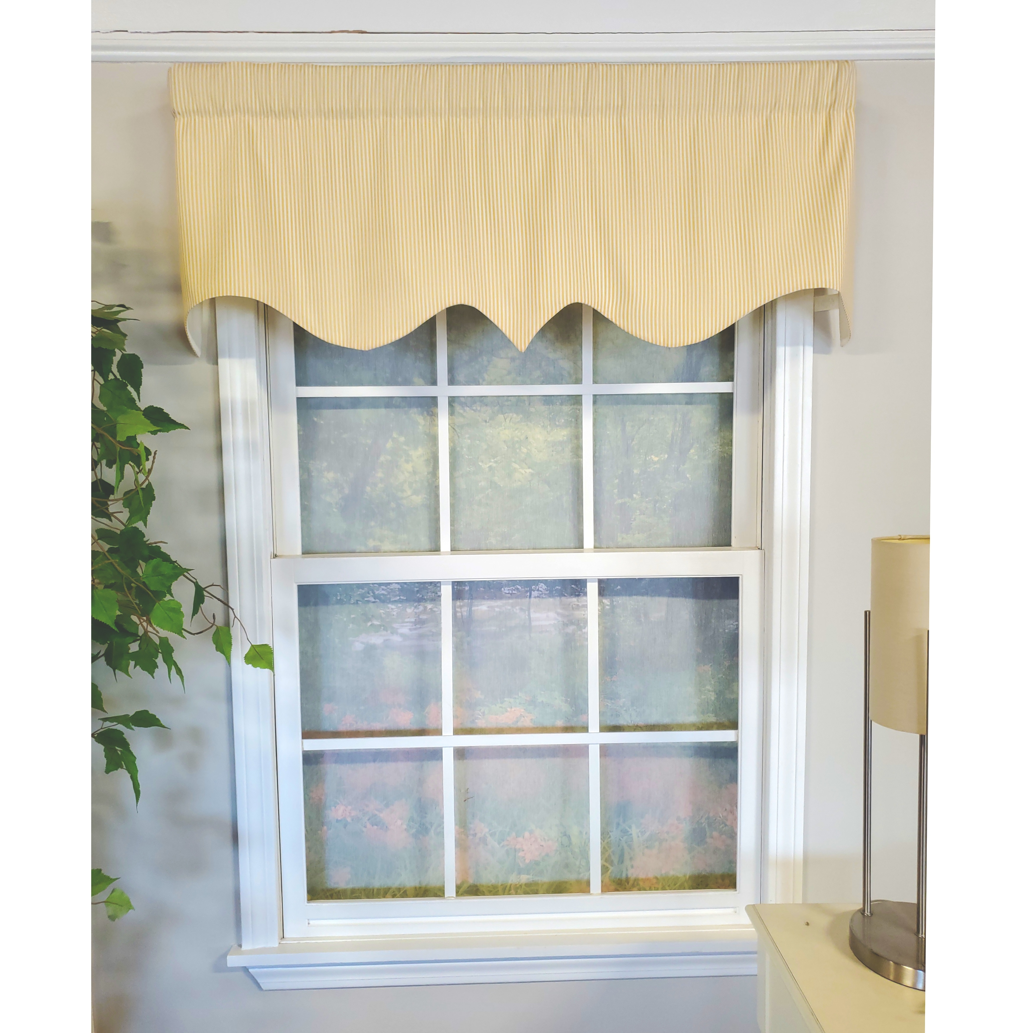 Pin Stripe Regal Valance